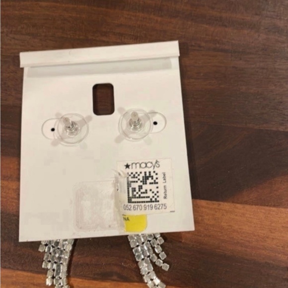 Rhinestone Earrings - Picture 3 of 3